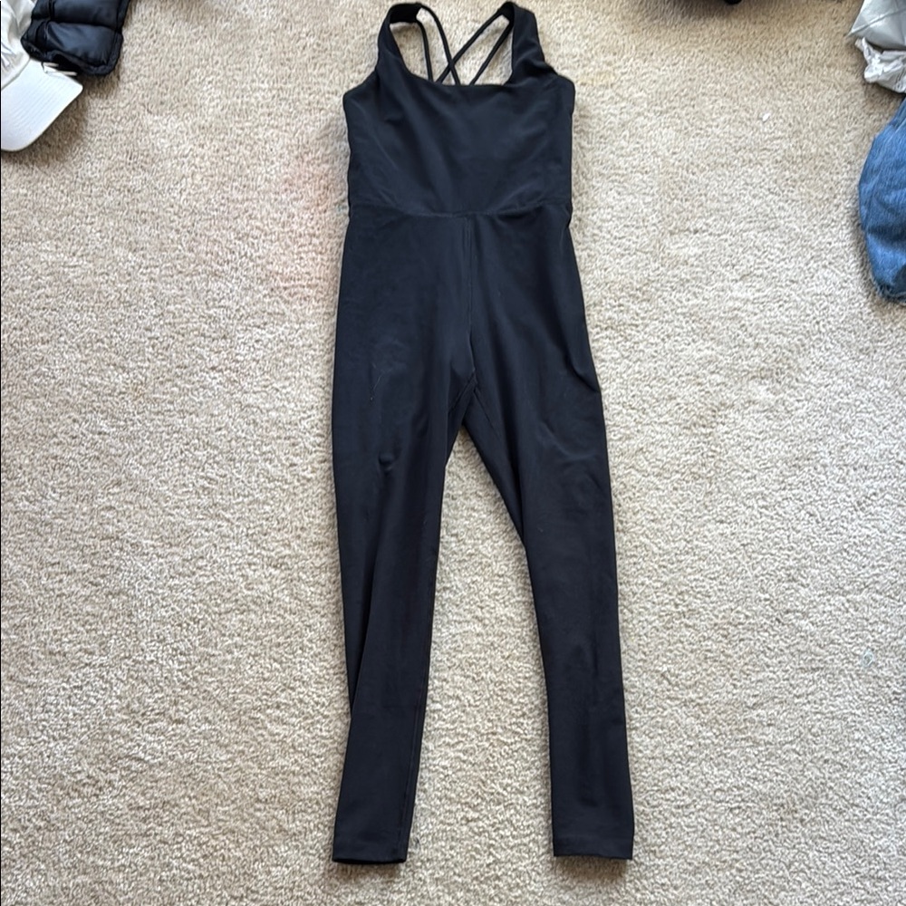 Calia Black Strappy Jumpsuit
